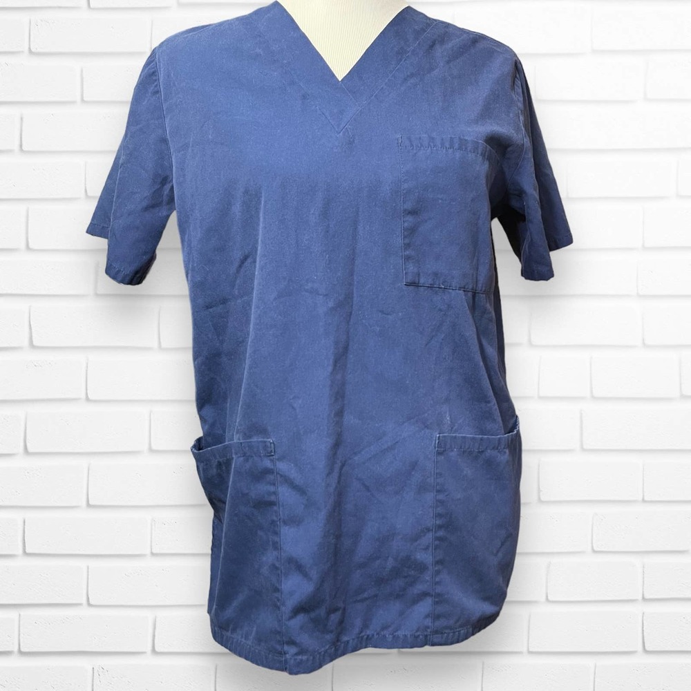 SB Scrub Top Indigo Size Small